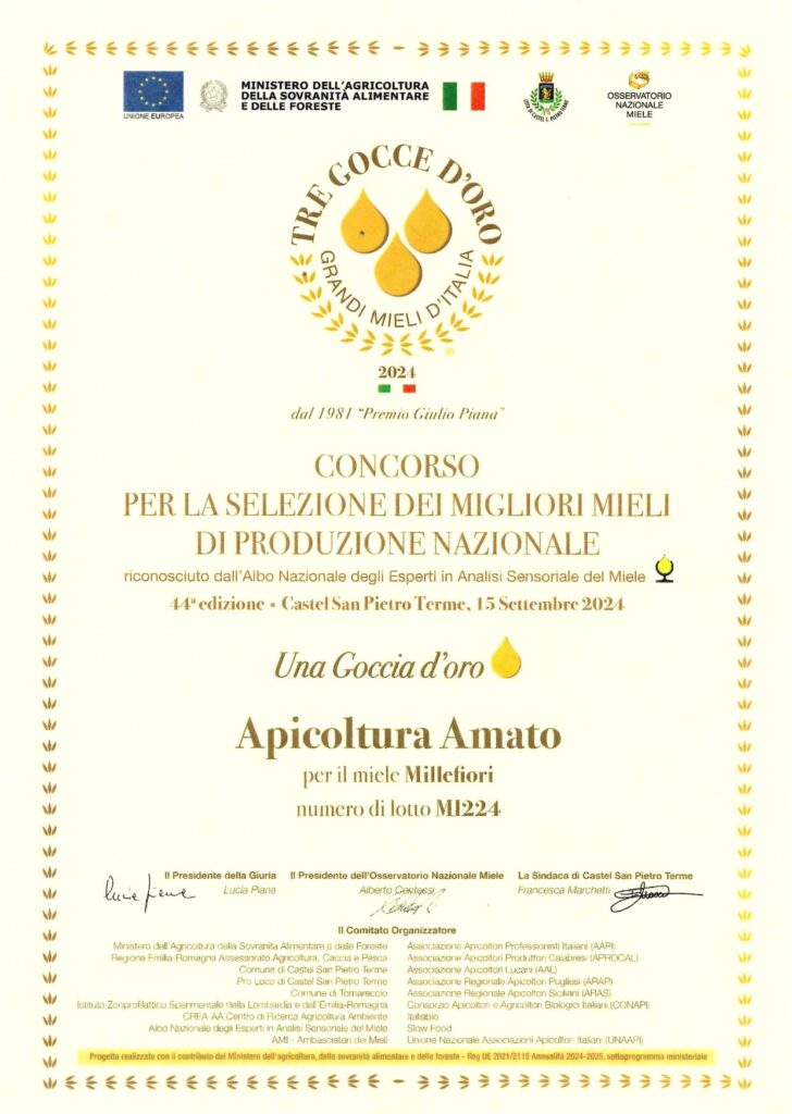 Concorso goccia d'oro